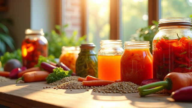Darmgesundheit: Mikrobiom, Präbiotika & fermentierte Lebensmittel